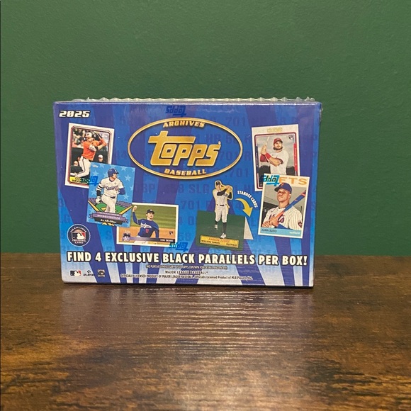 2025 Topps Archives Baseball Blaster Box - 7 packs 56 cards. NIB. - Picture 3 of 3